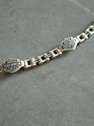 Pulsera Harley Davidson Plata 47g