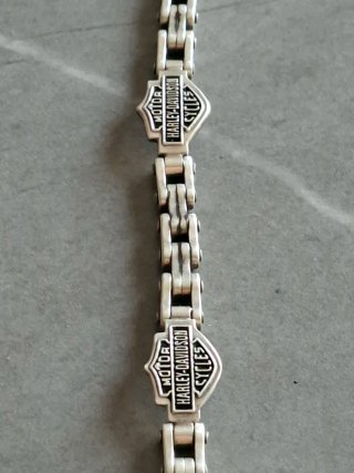 Pulsera Harley Davidson Plata 47g
