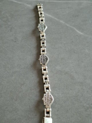 Pulsera Harley Davidson Plata 47g