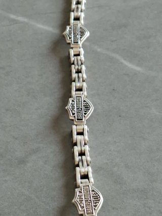 Pulsera Harley Davidson Plata 47g