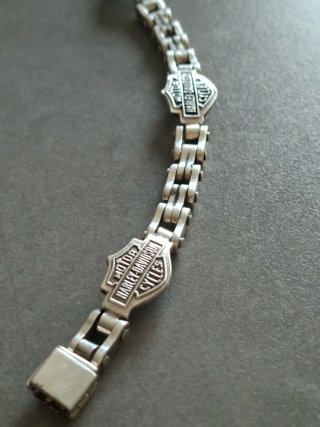 Pulsera Harley Davidson Plata 47g