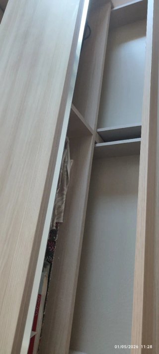 Mueble TV madera y cristal