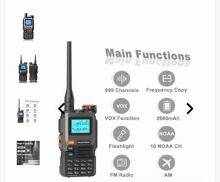 Emisora Walky Radioaficionado Baofeng