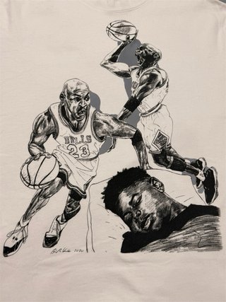 T-shirt Off-White x Jordan M