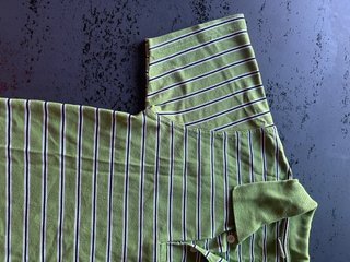 Polo Lacoste Rayas Talla M Unisex