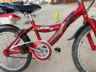 Bicicleta Ladybug Roja