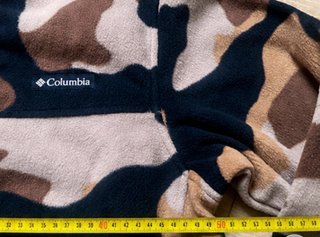Forro polar Columbia camuflaje hombre