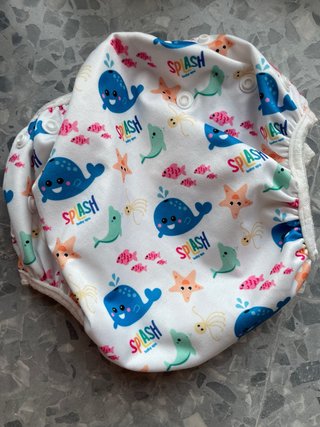 Pañal de natación Baby Splash ajustable ~0-18 m
