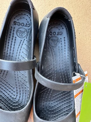 Merceditas Crocs Negras Talla 36