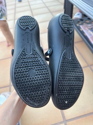 Merceditas Crocs Negras Talla 36