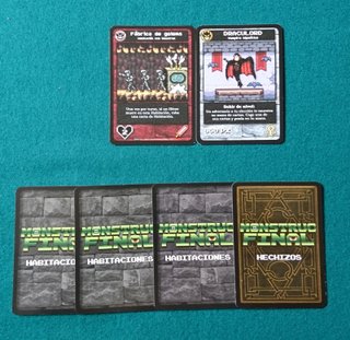Monstruo Final Juego de Cartas Español