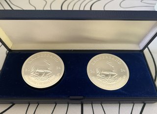 2 Onzas de Colección Sudáfrica (2024) + Estuche.