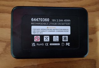 Batería Repuesto para Kärcher 18V 2.5Ah