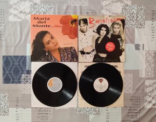 Lote 2 Vinilos: María del Monte y Bananarama