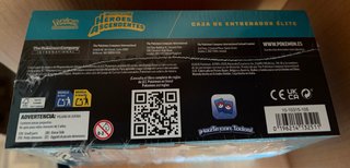 Pokemon TCG ETB Heroes Ascendentes Español