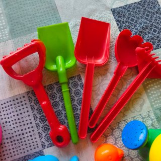 Kit Playa Infantil Cubo y Accesorios