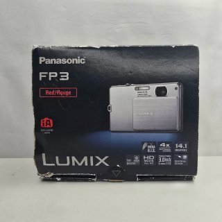 Panasonic Lumix DMC-FP3 Fotocamera Digitale Rossa