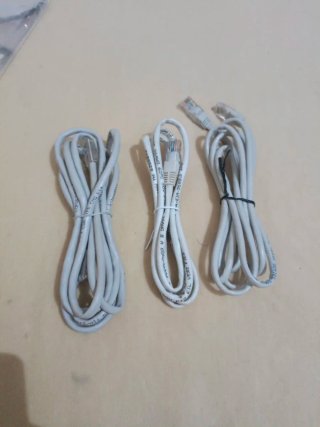 Lote 3 Cables Ethernet Cat 5