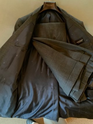 Traje Santa Eulalia Gris Verdoso