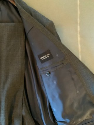 Traje Santa Eulalia Gris Verdoso