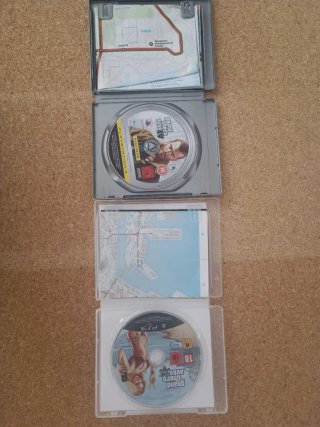Grand Theft Auto IV y V PS3