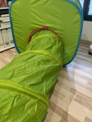 Casa y túnel plegable para niños