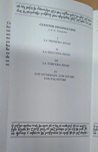 Cuentos inconcluso.Libro I La primera edad.Tolkien