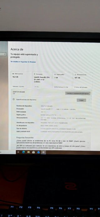 Tacens PC Sobremesa Negro con RGB