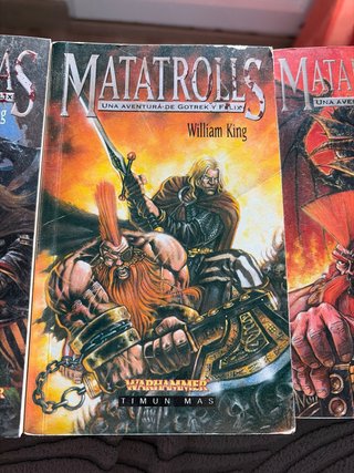 Gotrek y felix (warhammer)lote 5 libros