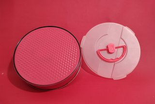 Molde desmontable para tarta con tapa