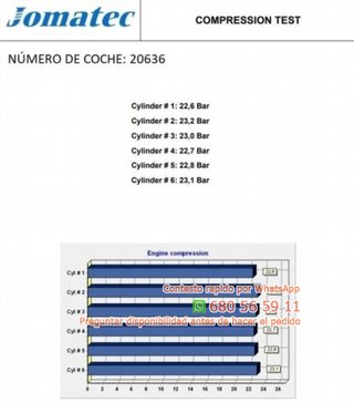Motor completo n57d30a bmw x5 xdrive rec Ref:16084