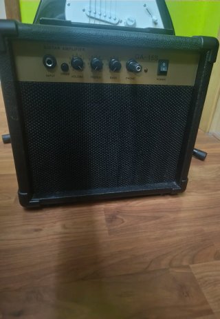 Guitarra Daytona Eléctrica Negra