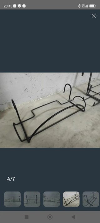 Maceteros de forja negros
