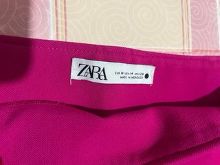 Pack 2 Faldas Mini Zara: rosa y naranja
