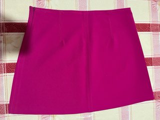 Pack 2 Faldas Mini Zara: rosa y naranja
