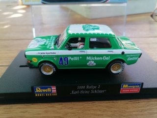Revell Simca 1000 Rallye 2 scalextric slot