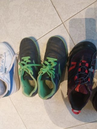 Zapatillas niño T.36 Puma Joma