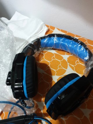 Auriculares Kotion G9000 Negro/Azul