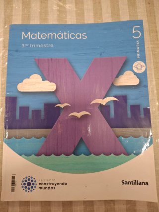 Libro matemáticas 5 primaria Santillana