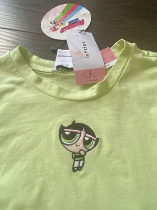 Conjunto Verano S (Top Verde y Falda Negra)