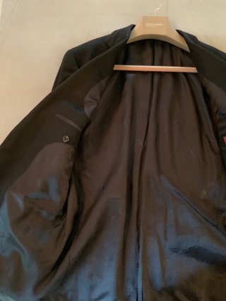 Americana Zegna 100% Cachemira Negra