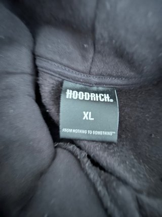 Sudadera Hoodrich Negra con Capucha