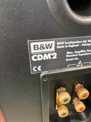 Altavoces B&W CDM2