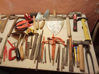 Lote de Herramientas de Construcción