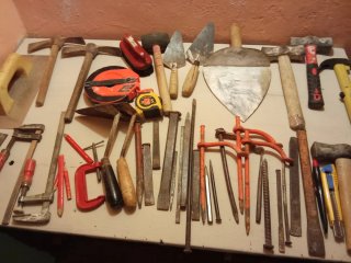 Lote de Herramientas de Construcción