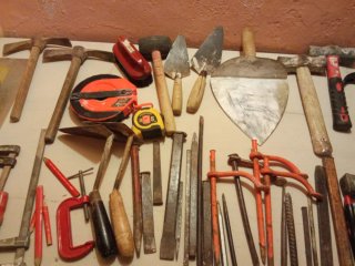 Lote de Herramientas de Construcción