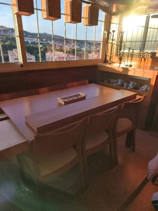Muebles de comedor madera cerezo