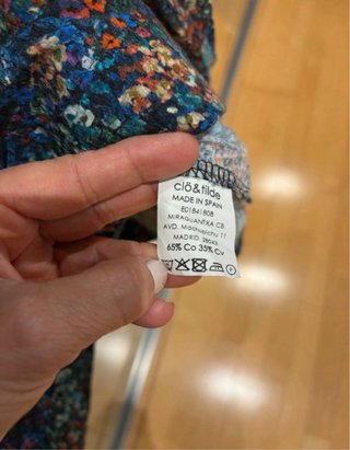Camisa estampada flores