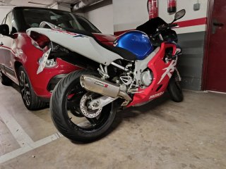 Honda CBR 600 F4 Sportbike Azul/Rojo