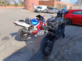 Honda CBR 600 F4 Sportbike Azul/Rojo